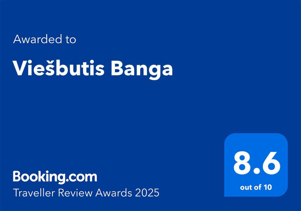 ホテル Viesbutis Banga Tauragė エクステリア 写真